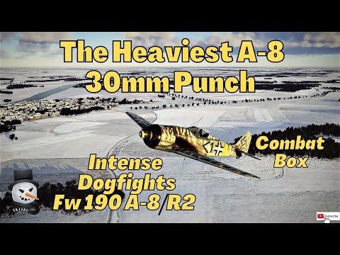 | 30mm Butcher Bird | Fw 190 A-8/R2 | Intense dogfights | Il-2:GB |