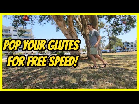 Two ways to learn to run faster by powering up the glutes
