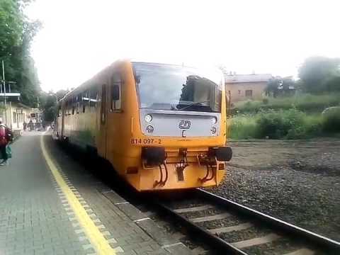 Regionova 814 097-2 odjezd do Rumburka
