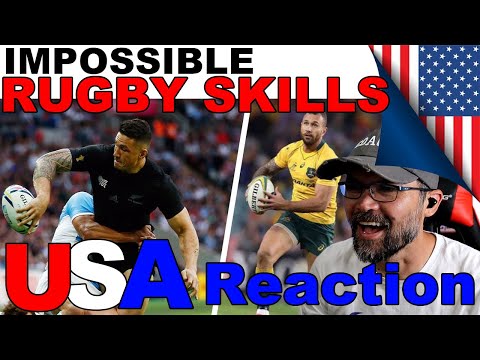 American Coach Reacting to IMPOSSIBLE RUGBY SKILLS
