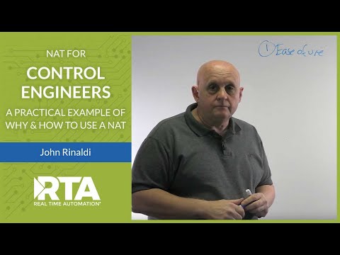 NAT for Control Engineers: A Practical Example of why and how to use a NAT