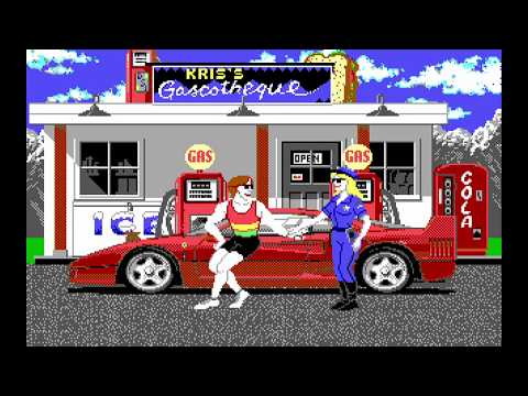 Test Drive 2 (DOS) - Master Scenery longplay, hardest difficulty