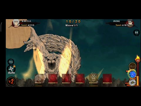 Arena Battle with Combo Shukaku & Matatabi | Ultimate Ninja : Ninja King #UNK #TailedBeasts