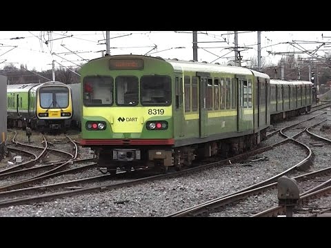 IE 8300 Class Dart Train number 8319 - Connolly Station, Dublin