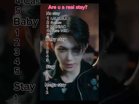 Are u a real stay? #straykids stray kids fan test #skz