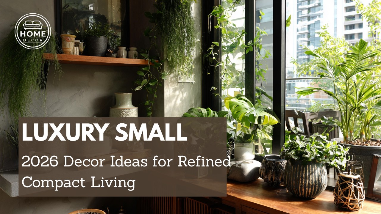 Luxury in a Small Footprint: 2026 Decor Ideas for Refined Compact Living