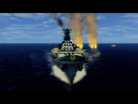 Sinking The Superbattleship The IJN Yamato | Silent Hunter 4 Fall Of The Rising Sun V1,24