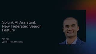NEW Federated Search Feature in Splunk AI Assistant