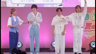 なにわ男子＆Ａぇ！　ｇｒｏｕｐが代表曲を〝交換披露〟　超レアパフォーマンスに１０００人が熱狂[24/24]