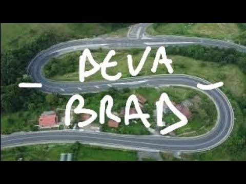 Drumul Aurului din Munții Metaliferi, șoseaua Deva Brad, aeriene