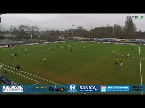 sv Hillegom 19-1 vs TOGB 19-1 op zaterdag 10-02-2024, uitslag 3-0