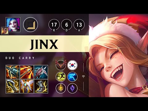 Jinx ADC vs Draven - KR Grandmaster Patch 25.18