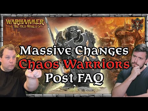 Massive Changes - Warriors of Chaos - Post 1.5 FAQ |  Game Meta | Warhammer | Old World Legends Show