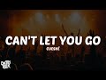 Cueshé - Can't Let You Go (Lyrics)