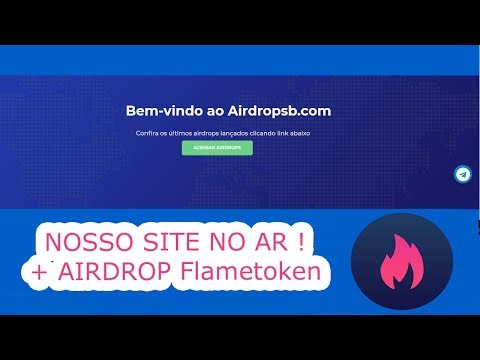 Melhor sites de Airdrop do brasil + Airdrop Flame token.