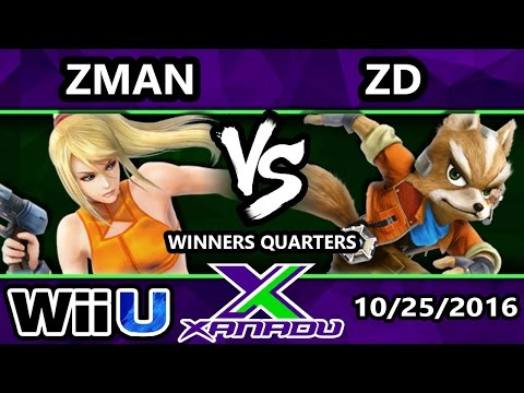 S@X 173 - Zman (ZSS, Donkey Kong) Vs. ZD (Fox) - SSB4 Winners Quarters - Smash for Wii U - Smash 4