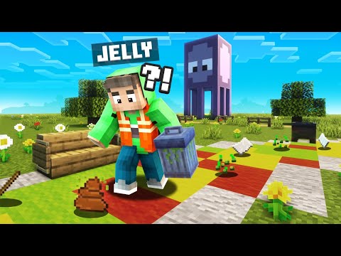 Jelly does community service in Minecraft! 🎮🔥
