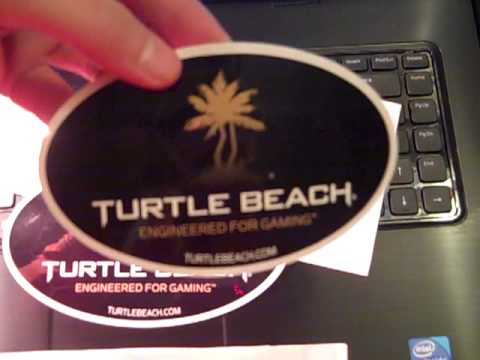 Sticker Unboxing #1 Turtle Beach, Duck Tape