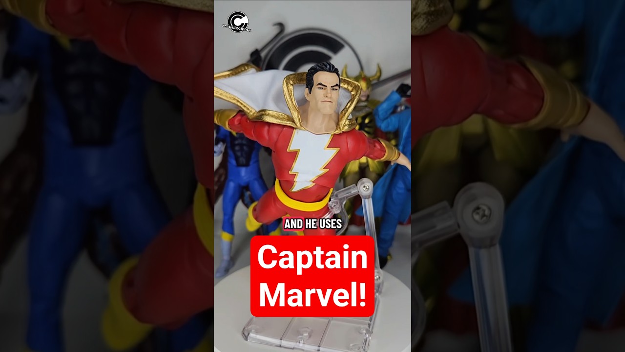 DC Multiverse Captain Marvel Shazam! #dcmultiverse #shazam #actionfigures #captainmarvel