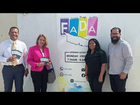 Parlamentario Evelyn Wever-Croes y Rocco Tjon a reuni cu Fundacion Anti Droga Aruba