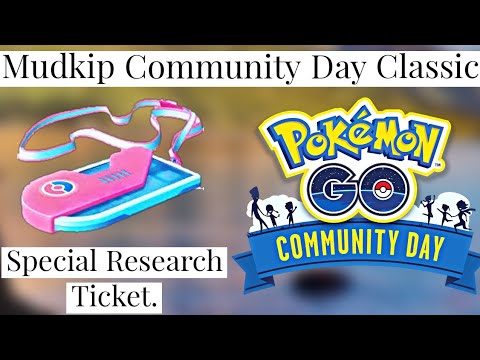 Mudkip Community Day Classic Pokemon Go Special Research | Mudkip Community Day Pokemon Go Research