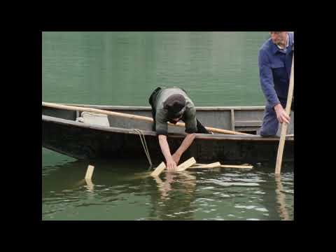 Fischfang auf der Mosel. Teil 2: Giewenschleife, Schleppnetz, Aalschnur, Aalreuse