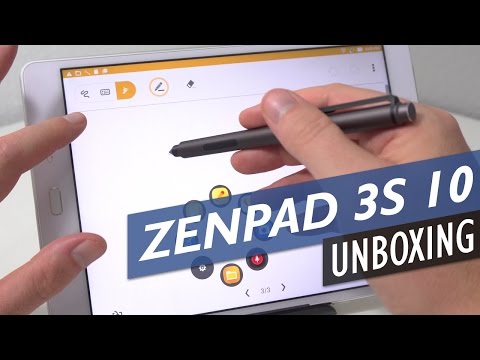 ASUS ZenPad 3S 10 Unboxing With Stylus & In-Depth First Look
