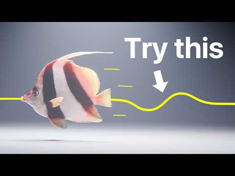 The secret to easy fish animation in Blender!