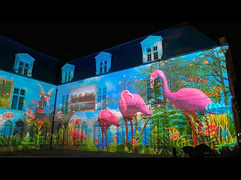 FULL Show #Light #performance in Laval, #France- 4K Video, Christmas 2021 - magnificent