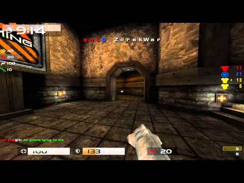 Quake Live: zorakwar (pov) vs dahang sinister