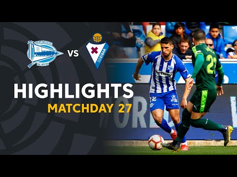 Highlights Deportivo Alavés vs SD Eibar (1-1)