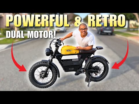 The Ultimate Retro Scrambler Ebike? | Diton Rio Review