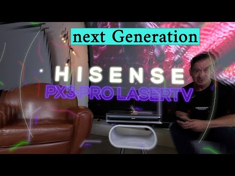 Hisense PX3-PRO TRICHROMA – Triple LaserTV next Generation, 3D, IMAX Enhanced, 3000 AL,  BT.2020