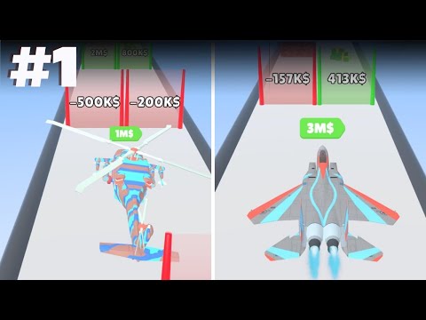 Plane Evolution! By SUPERSONIC STUDIOS LTD - Hyper Hybrid Casual Walkthrough Gameplay iOS & Android - YouTube