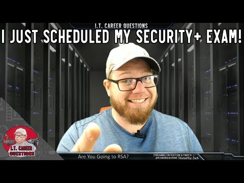 How to Schedule CompTIA Exams - My Security+ is Scheduled!