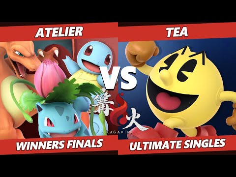 Kagaribi 3 Winners Finals - Atelier (Pokemon Trainer) Vs. Tea (Pac-Man) SSBU Smash Ultimate