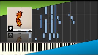 Rebirth | Rezonate | Synthesia [Piano]