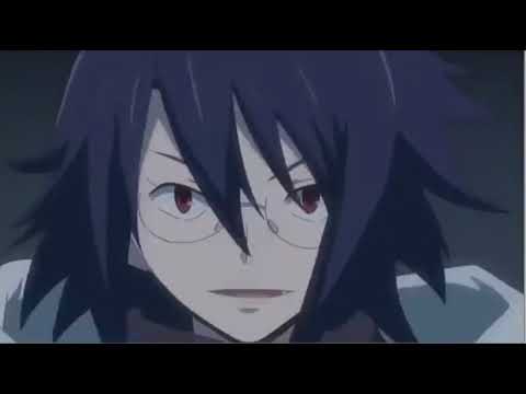 Log Horizon S2 E20 big sister villain in glasses vs wire dragons