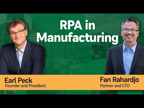 RPA in Manufacturing: Use cases for efficiency and compliance