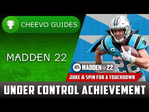 MADDEN NFL 22 - Under Control | Achievement / Trophy Guide (Xbox) *Spin & Juke for a TD*