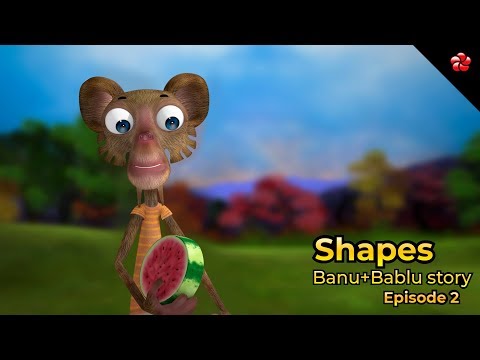 SHAPES ♥ Banu Bablu episode 2 ★ New Malayalam cartoon story