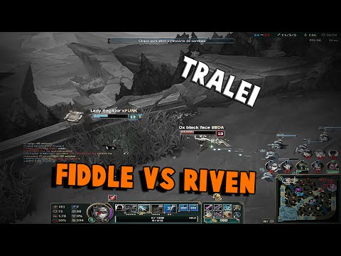 League Of Legends Fiddlesticks vs Riven