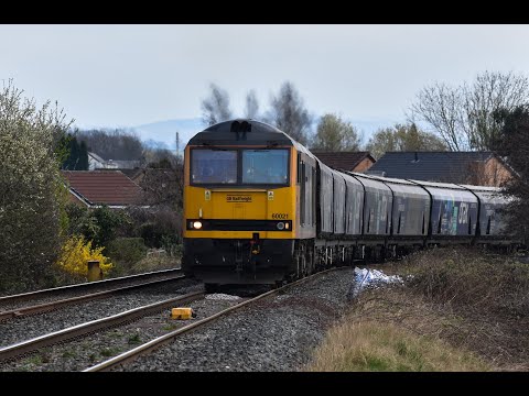 GBRf Class 60 No. 60021 on 6E10 Liverpool Biomass Terminal - Drax Aes on 27.3.22 - HD