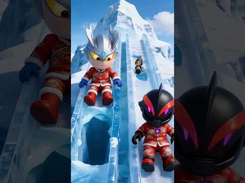 滑梯比赛 #奧特曼 #動漫故事  #卡通動畫  #咸蛋超人 #ultraman #cartoon story