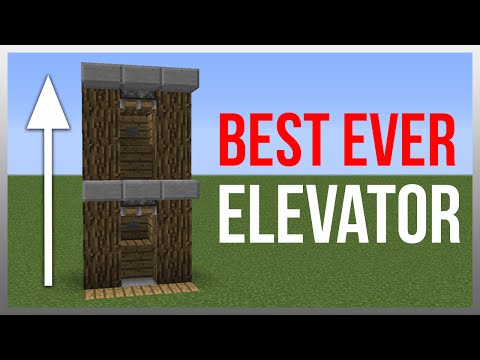 Minecraft 1.10: Redstone Tutorial - BEST Elevator!