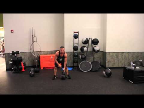 48 kg Bottoms Up Press - Both Arms - Ed Tessel