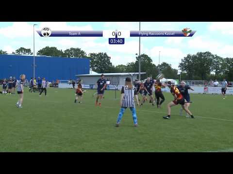 DQM 2019 - Tag 2 - G5 - Thunderbird Trier vs. Flying Raccoons Kassel