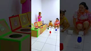 The wet toilet paper problem is too exciting #shorts Eva Alisa Family Shorts 