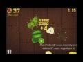 Fruit Ninja Tutorials 316 Points Zen Mode On IPhone Game App Quick Slash Combo Demo Video