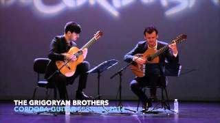 THE GRIGORYAN  BROTHERS - CORDOBA GUITAR FESTIVAL 2014